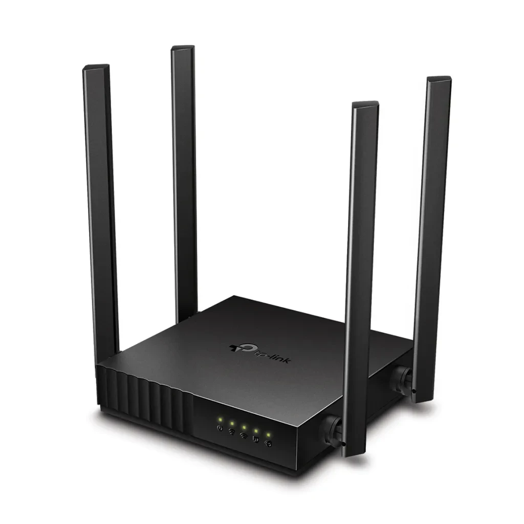 Router WiFi Tp-Link doble banda 1 puerto 10/100 WAN, 4 puertos 10/100 LAN Archer C50